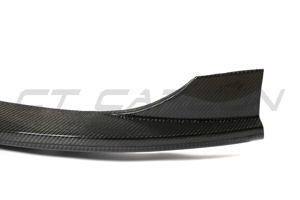 VW GOLF MK8 GTI CARBON FIBRE FRONT SPLITTER VAN CT CARBON