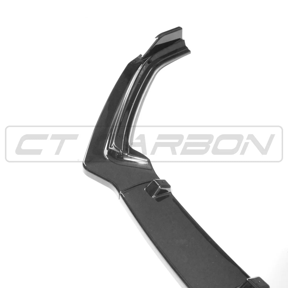 VW POLO MK5 2014-2017 GLANZEND ZWART SPLITTER - CT CARBON