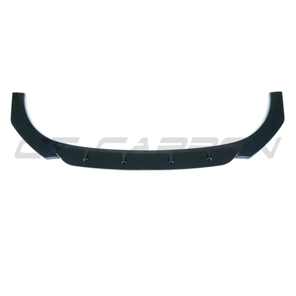 VW GOLF MK8 GTI/GTD GLANZEND ZWART SPLITTER - BLAK BY CT CARBON