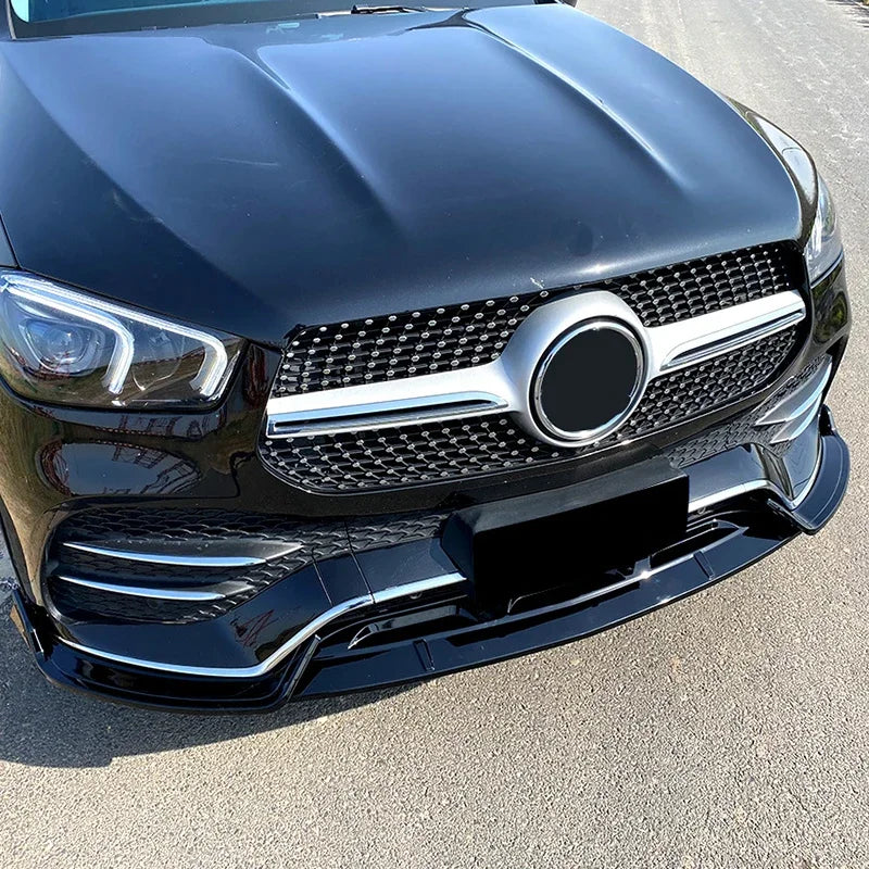 Mercedes GLE W167/C167 Coupé Hoogglans Zwart Voorlip Splitter (2019-2023)