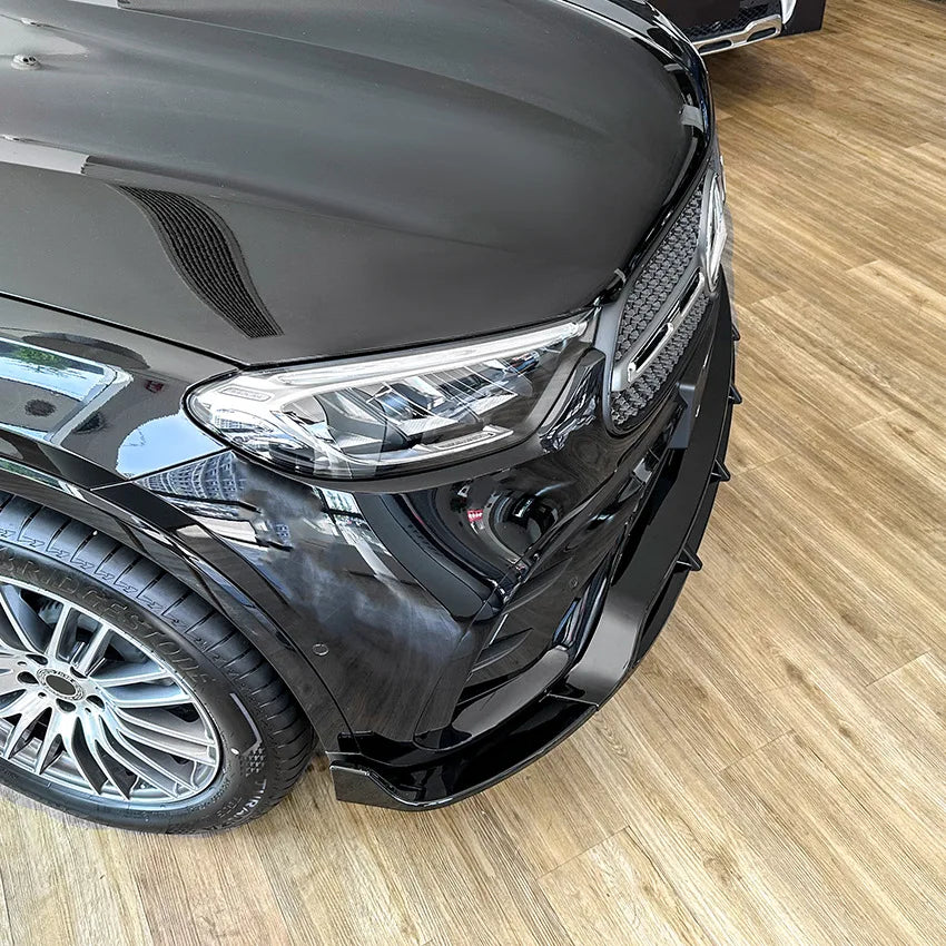 Mercedes GLC X254/C254 Hoogglans Zwart Voorlip Splitter (2023+)