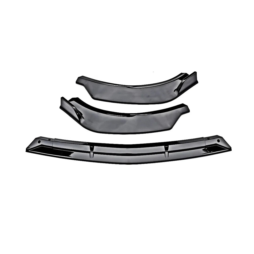 Mercedes E-Klasse W213 4-Deurs AMG Stijl Hoogglans Zwart Voorlip Splitter (2021-2023)