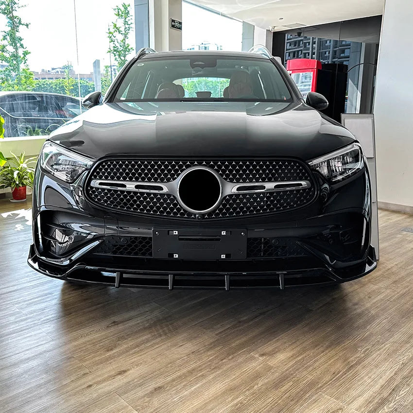 Mercedes GLC X254/C254 Hoogglans Zwart Voorlip Splitter (2023+)