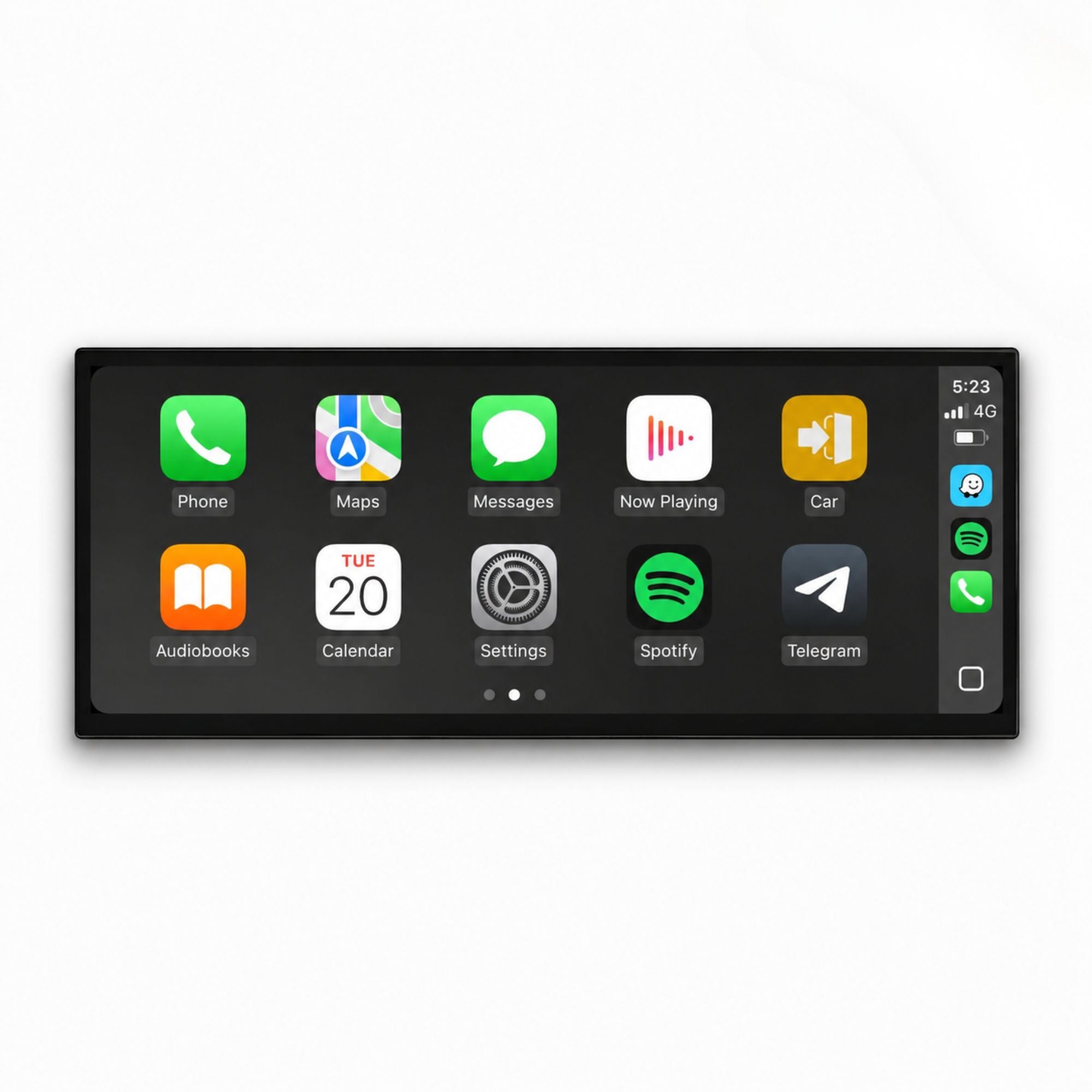 BMW 3/4 Serie F30/F31/F34/F32/F33/F36 | M3/M4 F80/F82/F83 | 12.3" Apple CarPlay/Android Auto Touchscreen Display | (2011-2020)