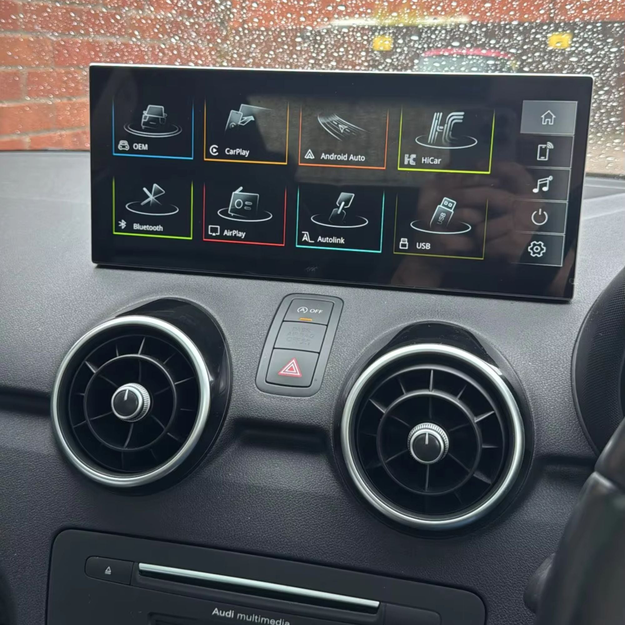 Audi A1/S1 8X | 12.3" Écran tactile Apple CarPlay/Android Auto | (2010-2018)