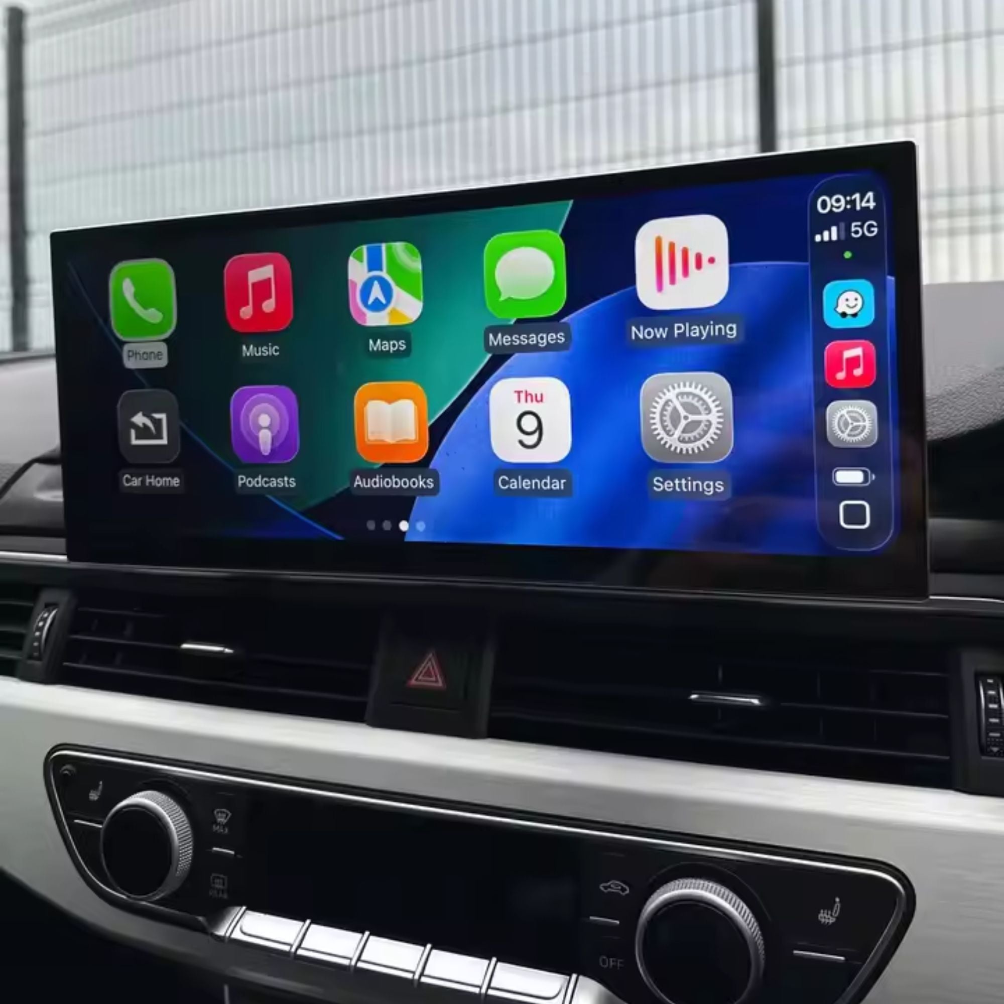 Audi A4/S4/RS4 A5/S5/RS5 B9 | 12.3" Écran tactile Apple CarPlay/Android Auto | (2016-2019)