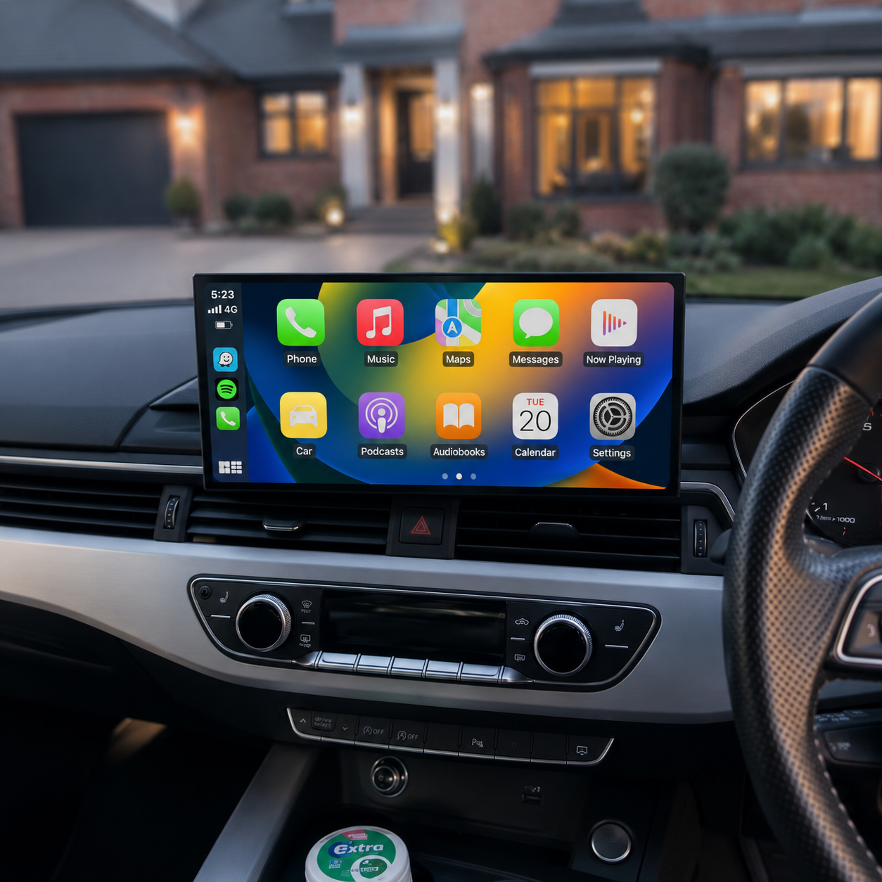 Audi A4/S4/RS4 A5/S5/RS5 B9 | 12.3" Écran tactile Apple CarPlay/Android Auto | (2016-2019)
