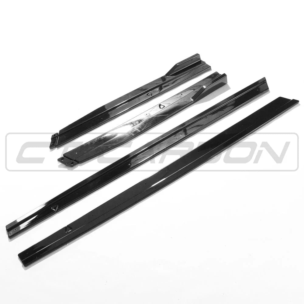 VW GOLF R/GTD/GTI MK7/7.5 2014-2020 GLANZENDE ZIJKANTEN - CT CARBON