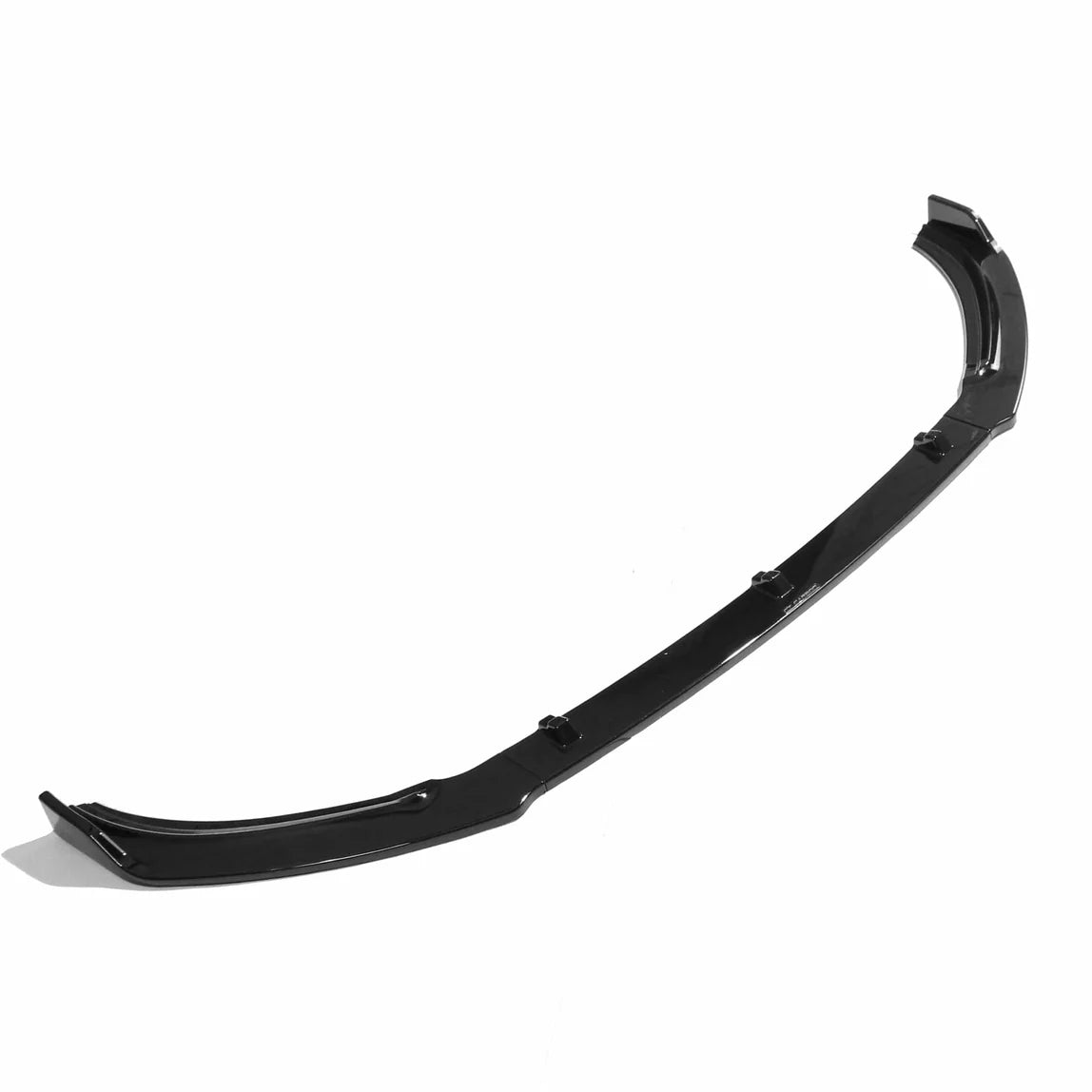 VW POLO MK6 2017-2020 GLANZEND ZWART SPLITTER - CT CARBON