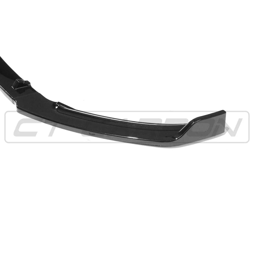 VW POLO MK6 2017-2020 GLANZEND ZWART SPLITTER - CT CARBON