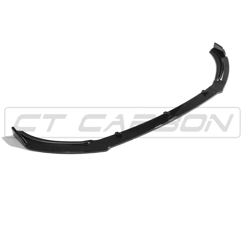 VW POLO MK6 2017-2020 GLANZEND ZWART SPLITTER - CT CARBON