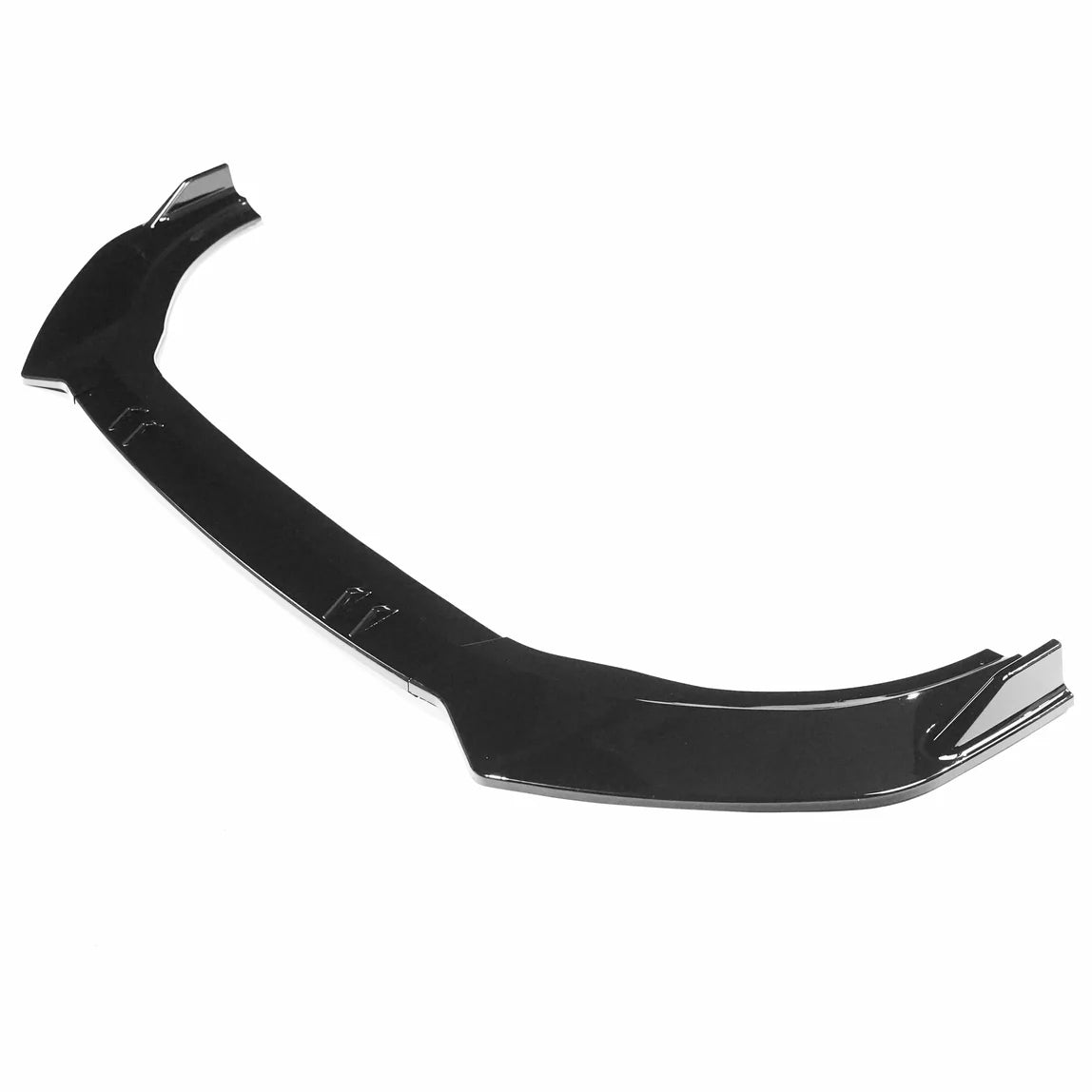 VW GOLF MK8 R GLANZEND ZWART SPLITTER - BLAK BY CT CARBON