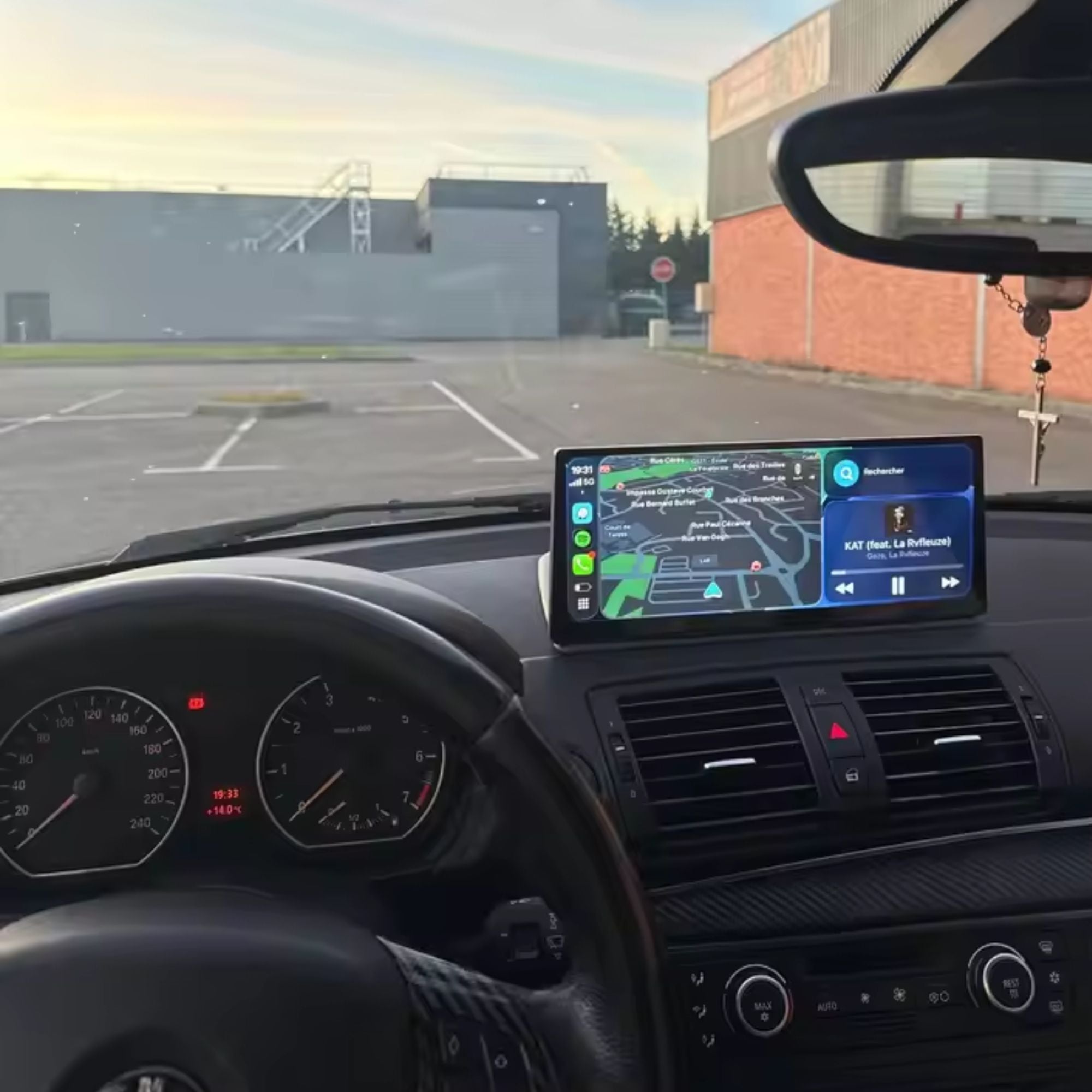 BMW Série 1 E81/E82/E87/E88 | 12.3" Écran tactile Apple CarPlay/Android Auto | (2004-2012)