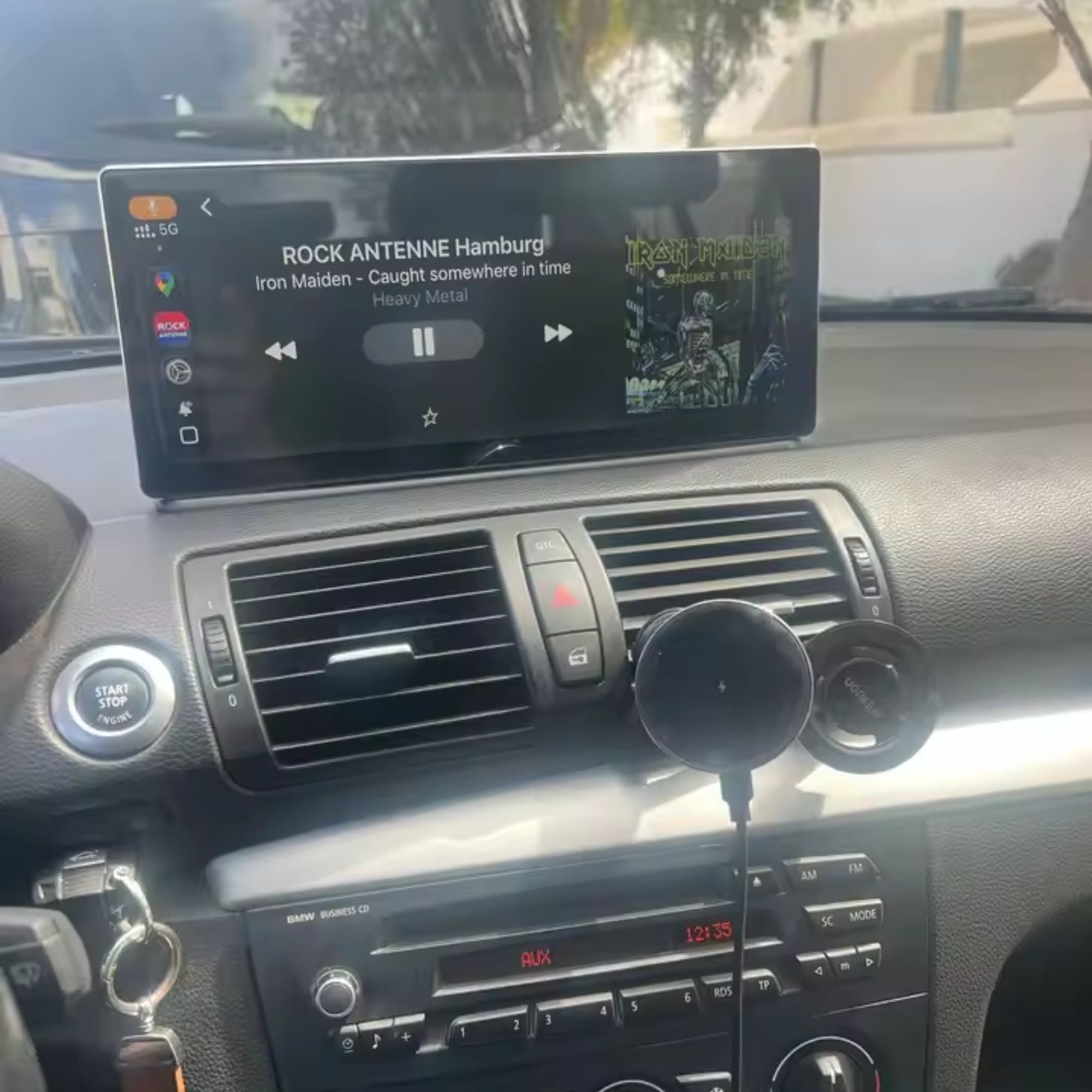 BMW Série 1 E81/E82/E87/E88 | 12.3" Écran tactile Apple CarPlay/Android Auto | (2004-2012)
