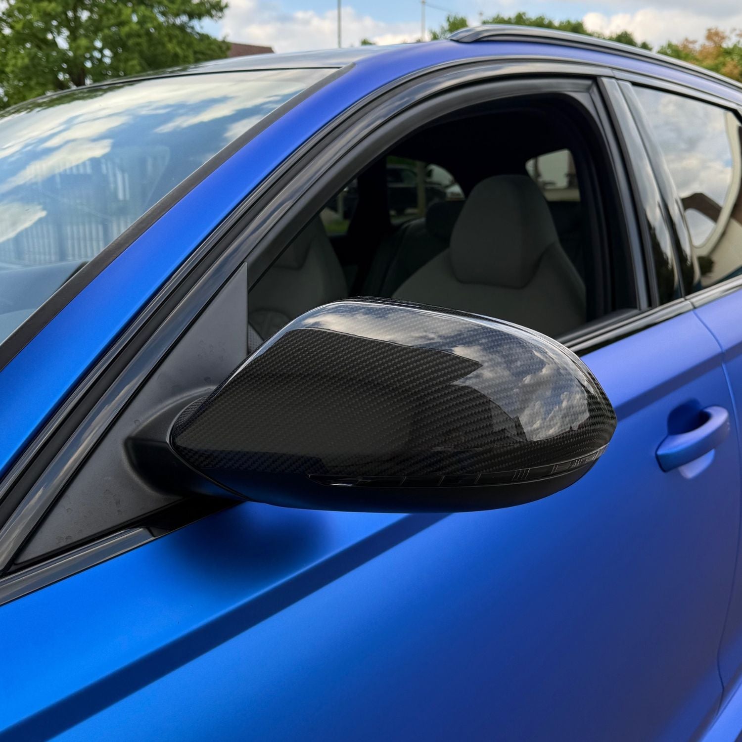 Audi A6 S6 RS6 C7 Carbone Coques de rétroviseur (2012-2018)