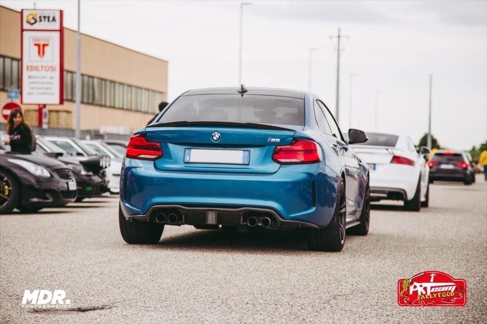 BMW M2 / M2C F87 CARBON FIBRE DIFFUSER - K STYLE