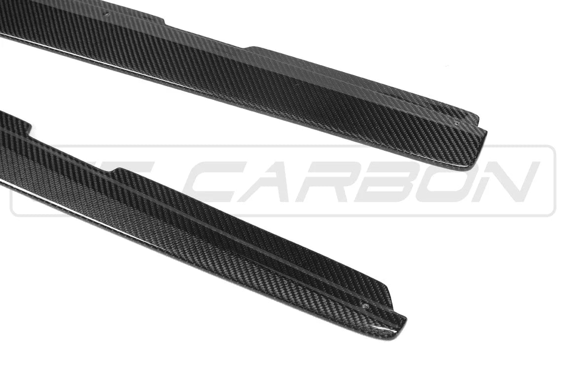 BMW 1 &amp; 2 SERIE F20/F22/F23 CARBON FIBER ZIJKANTEN - MP STIJL CT CARBON