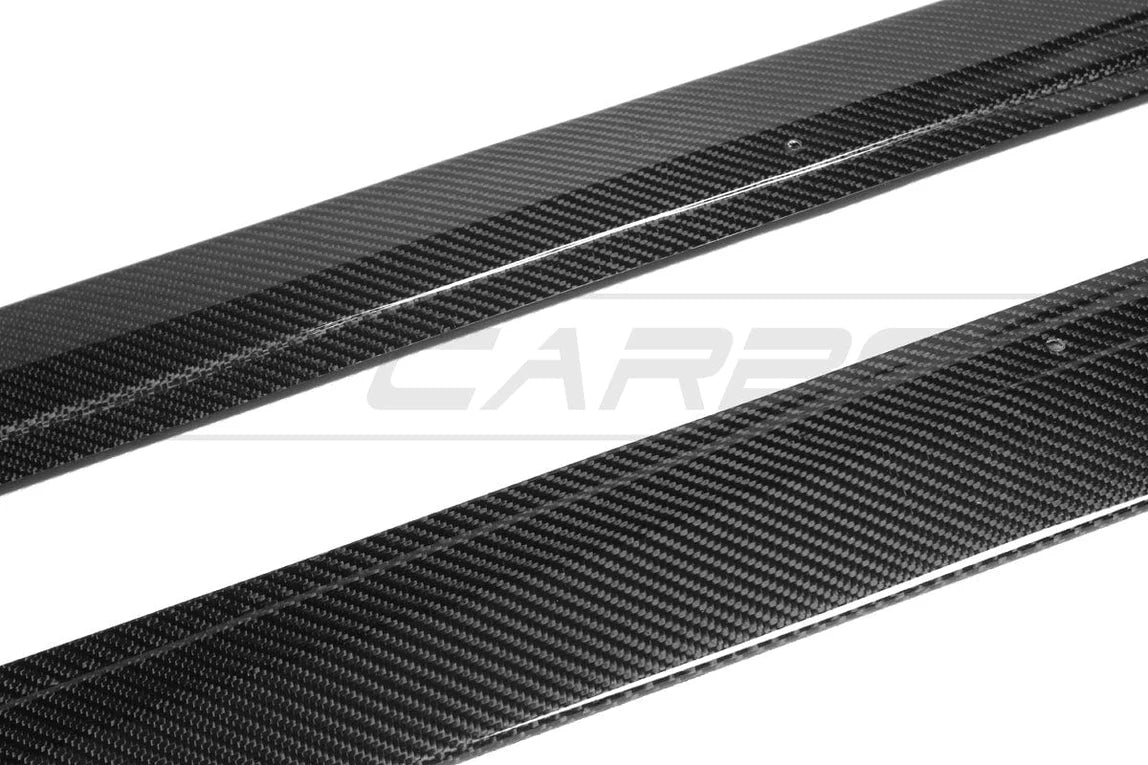 BMW 1 &amp; 2 SERIE F20/F22/F23 CARBON FIBER ZIJKANTEN - MP STIJL CT CARBON