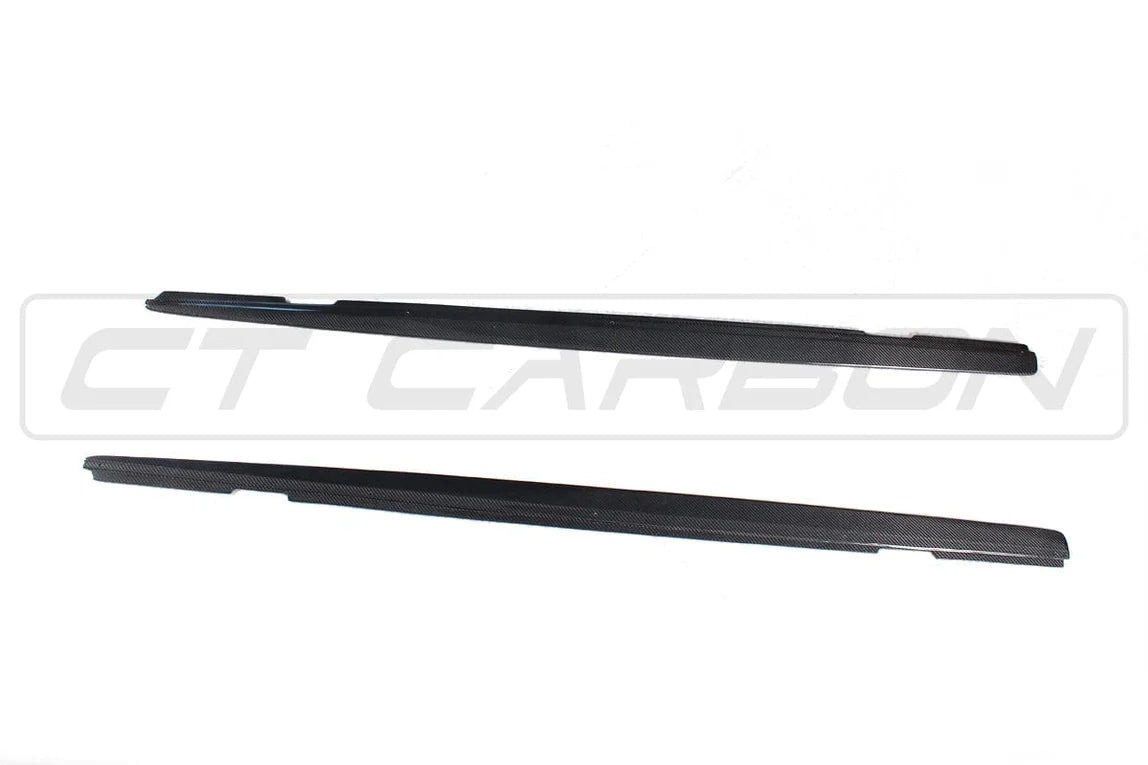 BMW 1 &amp; 2 SERIE F20/F22/F23 CARBON FIBER ZIJKANTEN - MP STIJL CT CARBON