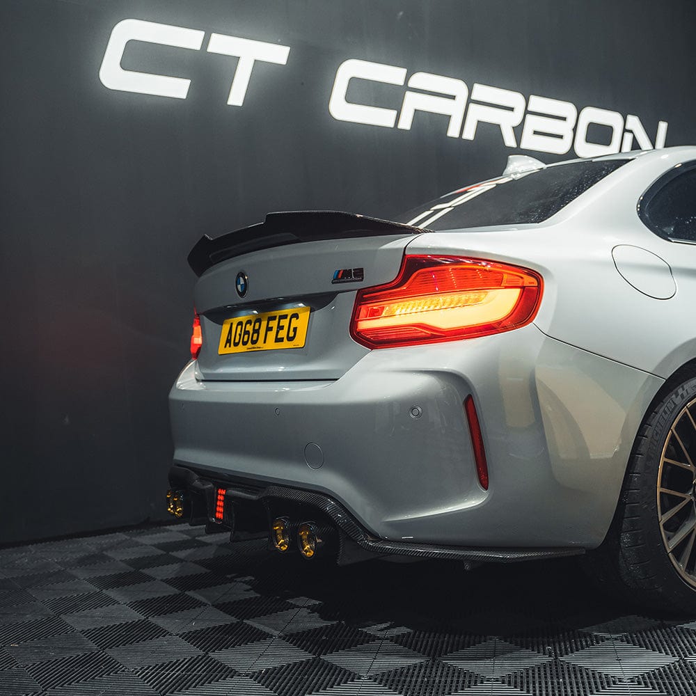 BMW M2/M2C F87 AGGRESSIVE CARBON FIBRE DIFFUSER