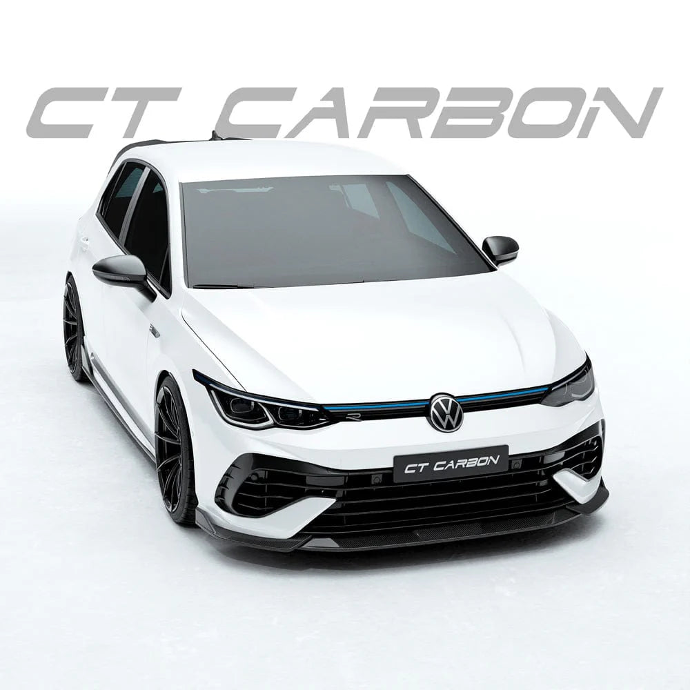 VW GOLF MK8 R CARBON FIBRE ZIJKANTEN - CT DESIGN