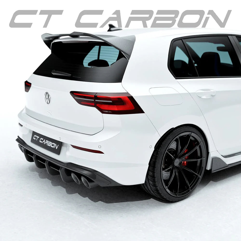 VW GOLF MK8 R CARBON FIBRE SPOILER - CT DESIGN - Avoro Design