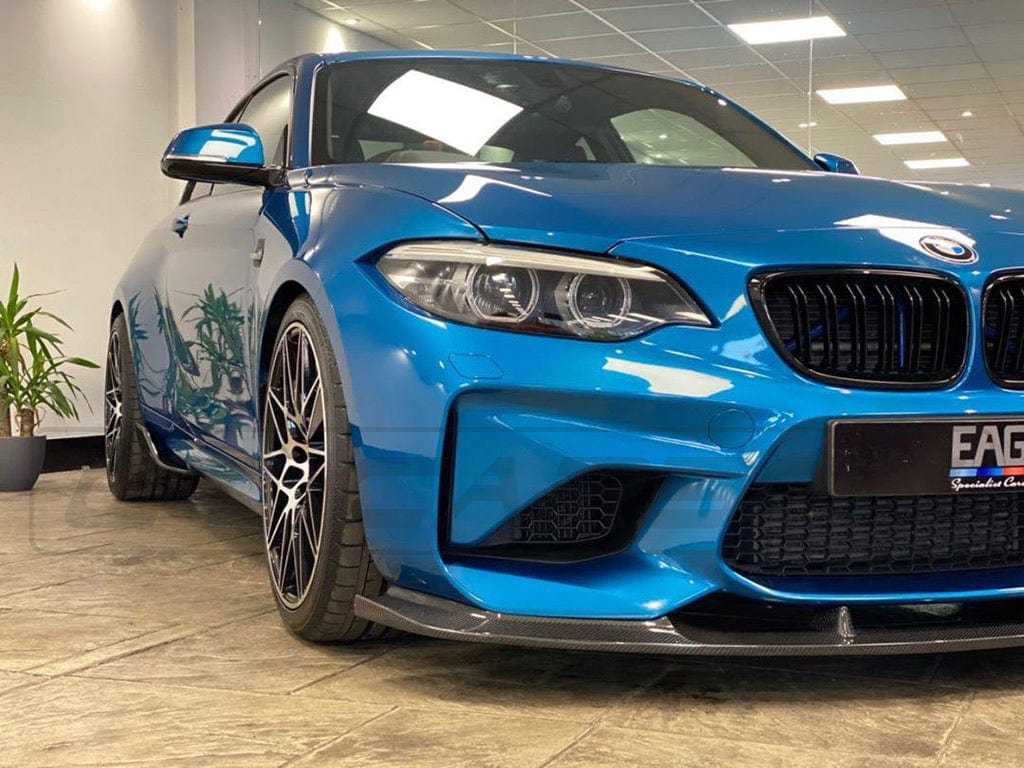 BMW M2 F87 N55(OG) CARBON FIBRE SPLITTER - 3D STYLE