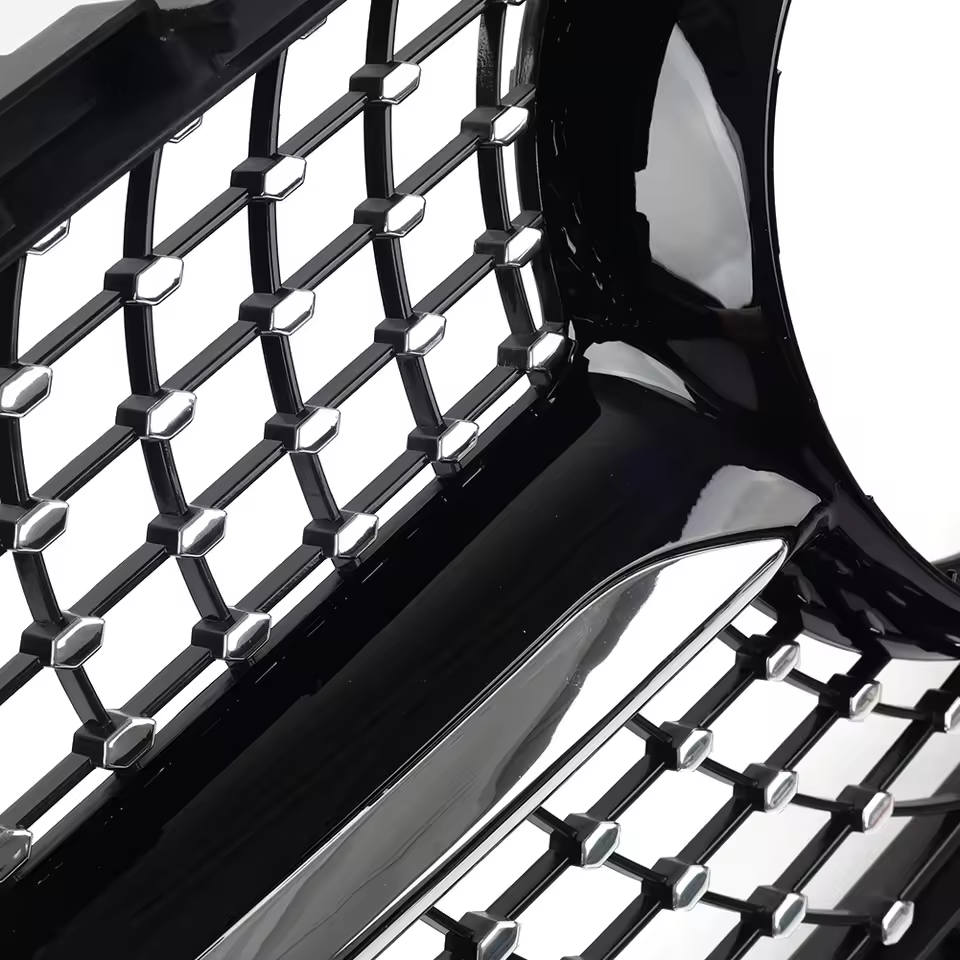 Mercedes GLA X156 Facelift Hoogglans Zwarte Diamond Style Grill (2017-2020)