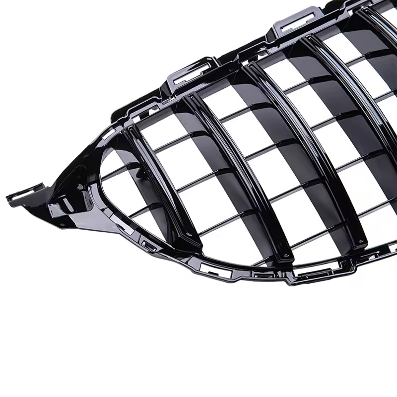 Mercedes Classe C W205/C205 Calandre Panamericana GT Style Noir Brillant (2014-2018)