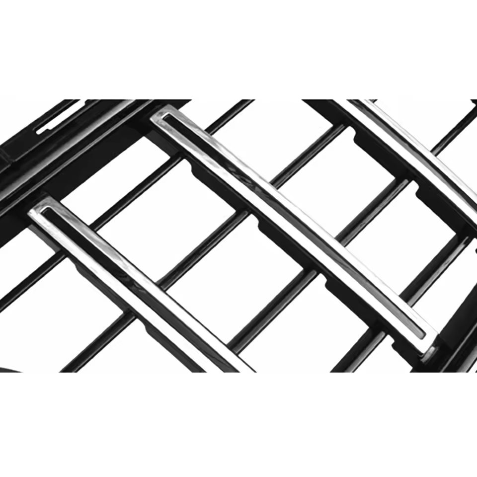 Mercedes Classe E W213 Calandre Panamericana GT Style Noir Brillant Restylée (2020-2023)