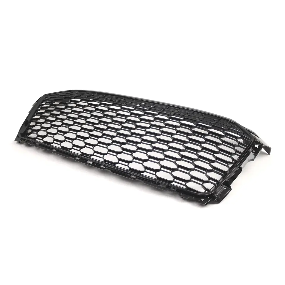 Audi A5/S5 B9 RS5 Style Hoogglans Zwarte Honingraat Grill (2016-2019)