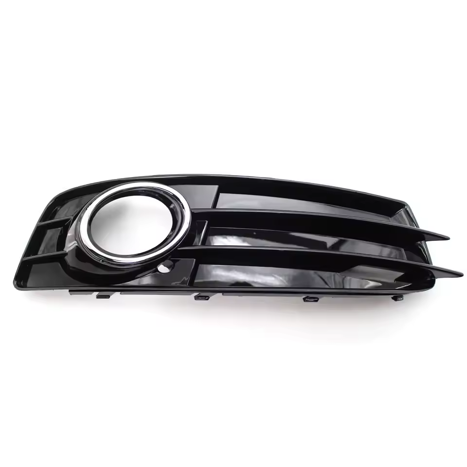 Audi A3 8P S-Line Hoogglans Zwarte Mistlamp Grills (2008-2012)