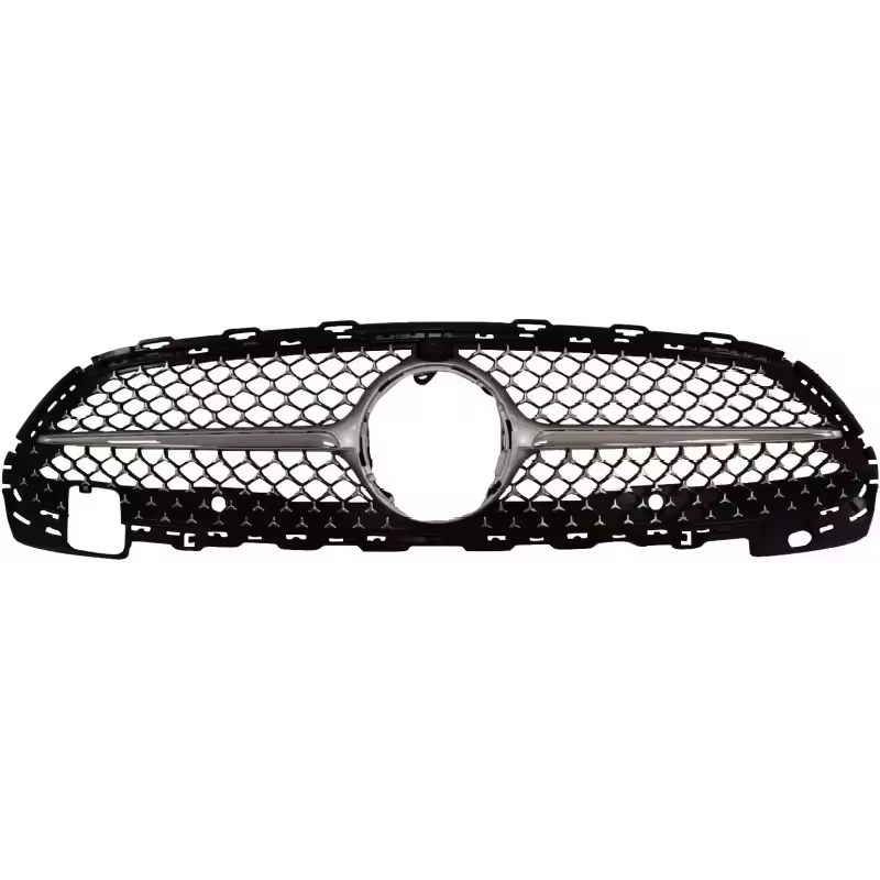 Mercedes C-Klasse W206 Hoogglans Zwarte Diamond Style Grill (2021+)