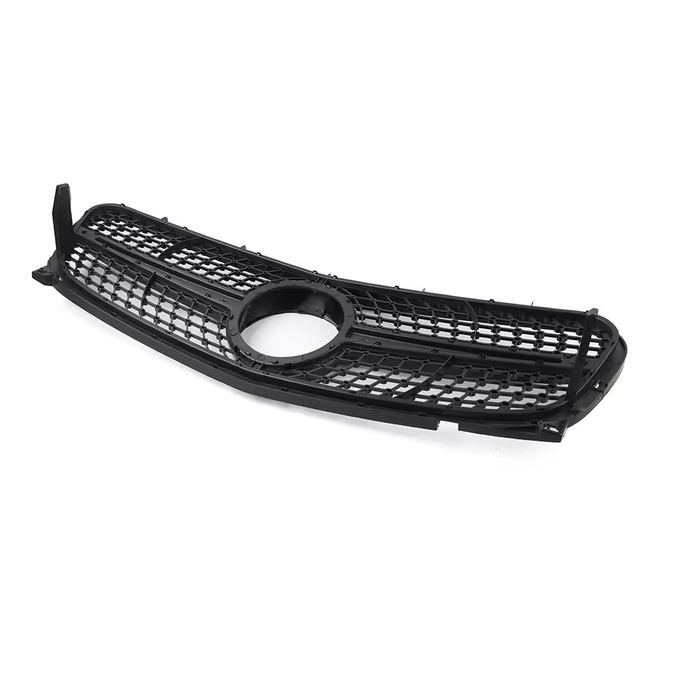 Calandre style diamant noir brillant Mercedes GLA X156 Facelift (2017-2020)