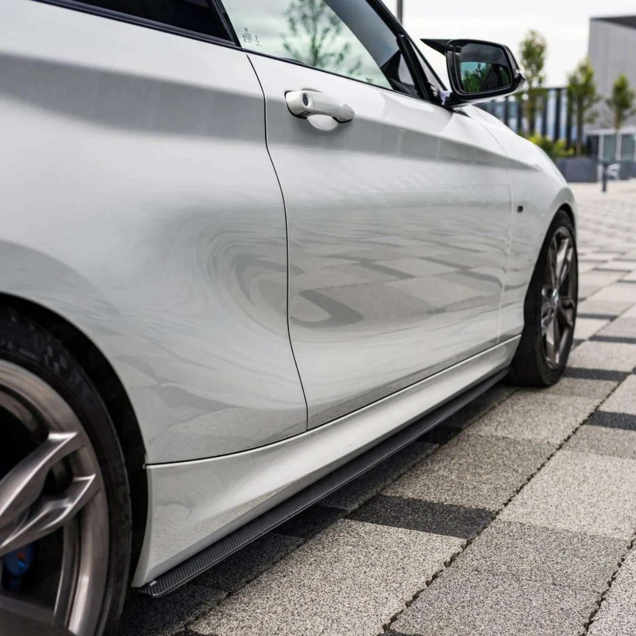 Pre-preg carbon Sideskirts Mt Stijl Voor BMW 1 & 2 Reeks F20/F21/F22/F23 LCI (2015-2019)
