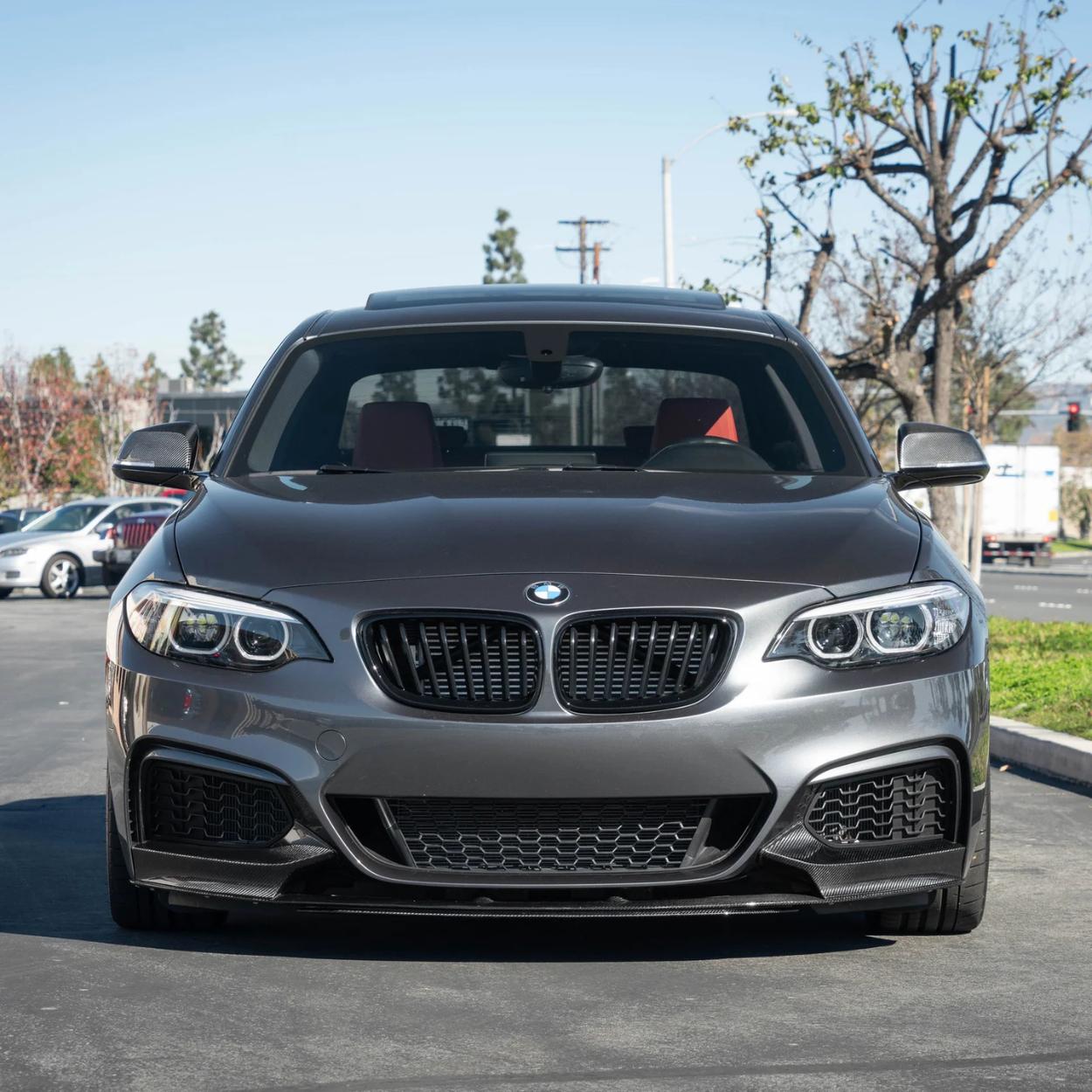 BMW 2 Reeks F22 Carbon M Performance Stijl Voorsplitter (2014-2020)