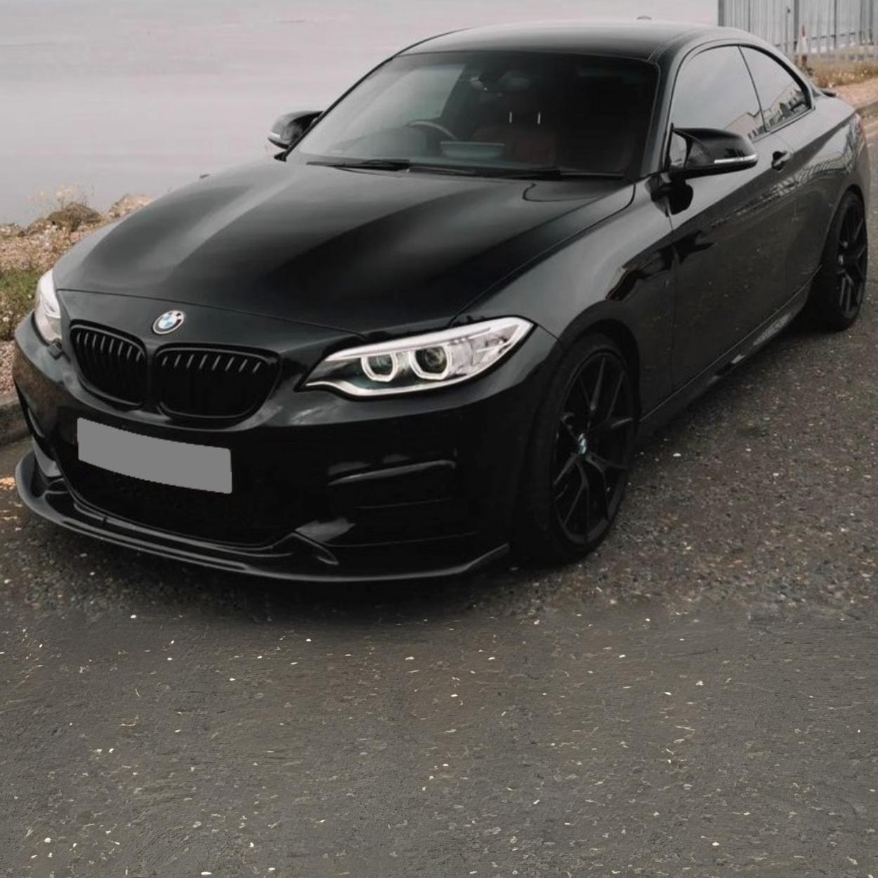 BMW 2 Serie F22 F23 Carbon Voorbumper Splitter (2014-2020)