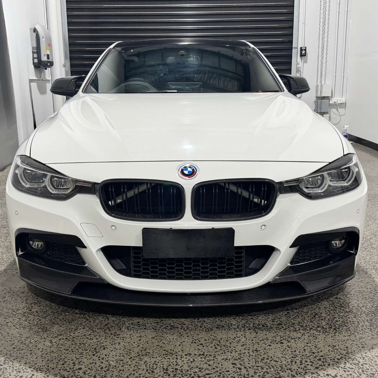 BMW 3 Reeks F30 / F31 Carbon Mp Stijl Voorsplitter (2012-2019)