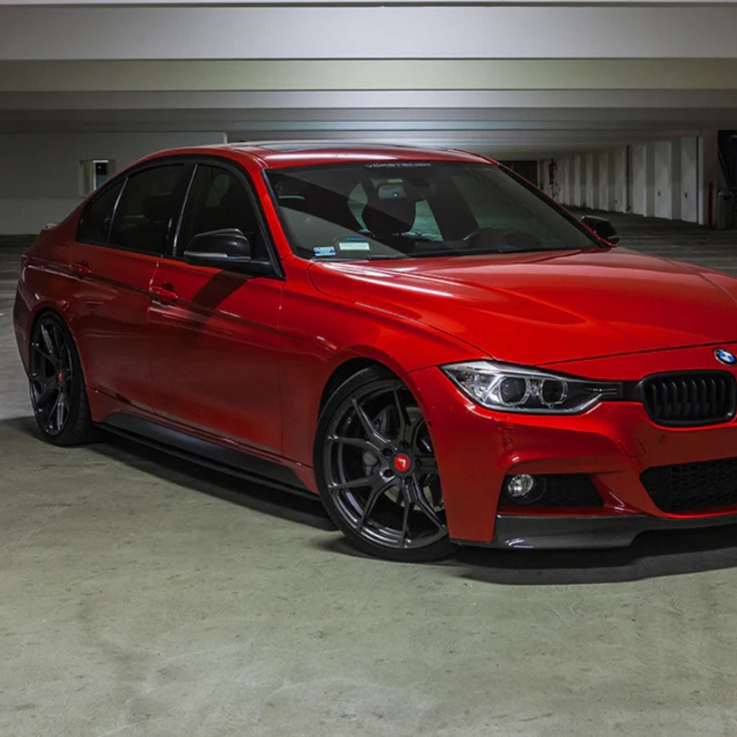 BMW Série 3 F30 / F31 Carbone Extensions de bas de caisse (2012-2017)