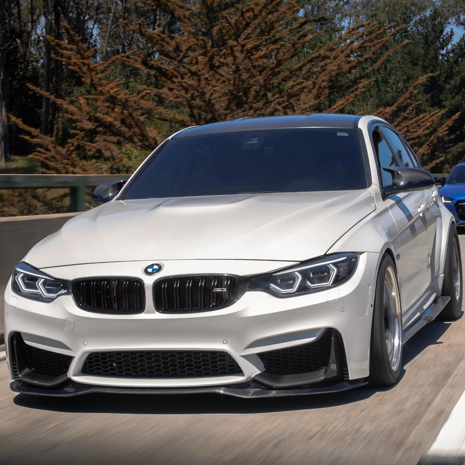 BMW M3 F80 / M4 F82 F83 Carbone Psm Style Lame avant (2014-2019)