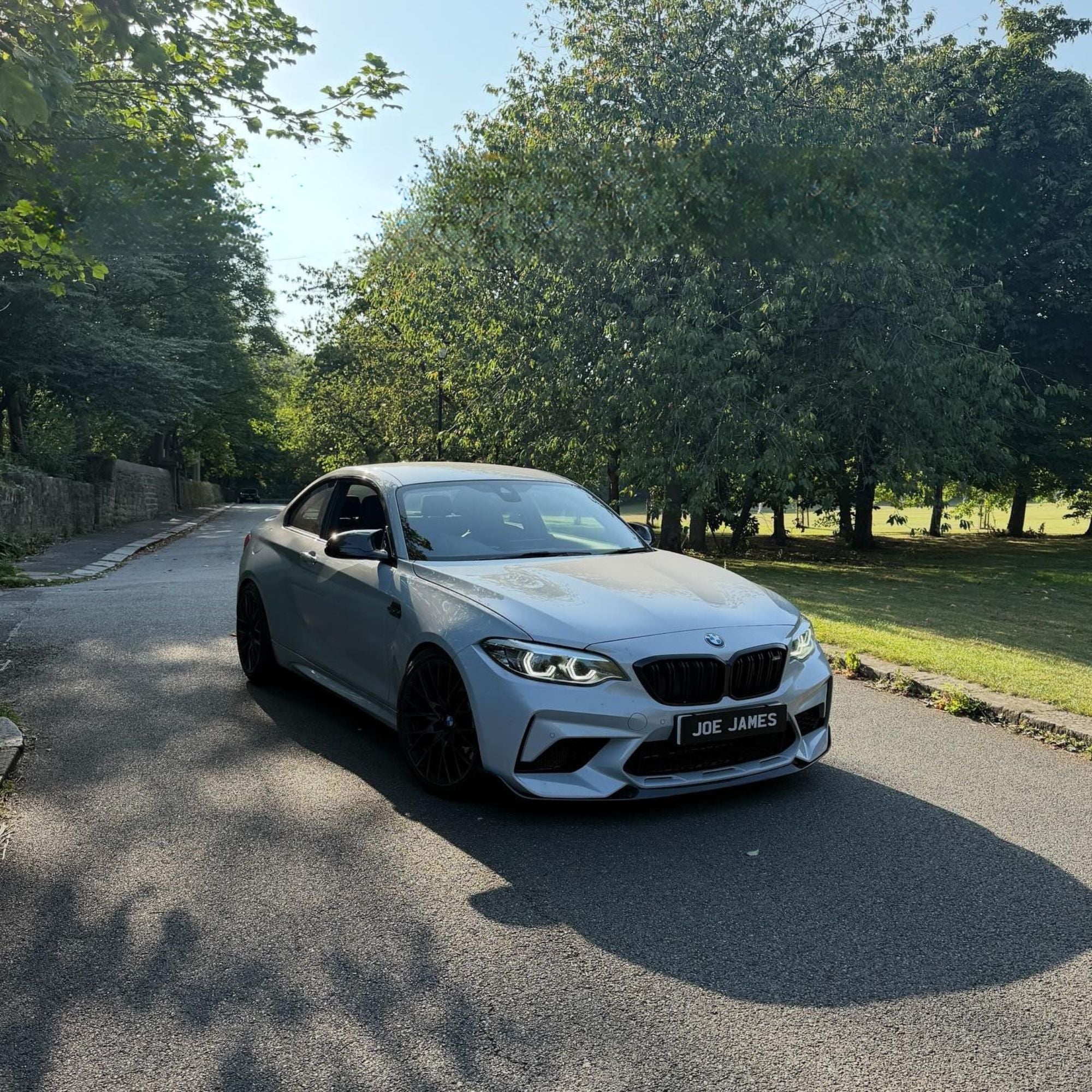 BMW M2 Competition F87 Pre-preg carbon Performance Style Frontlip van OPTIC (2018-2021)