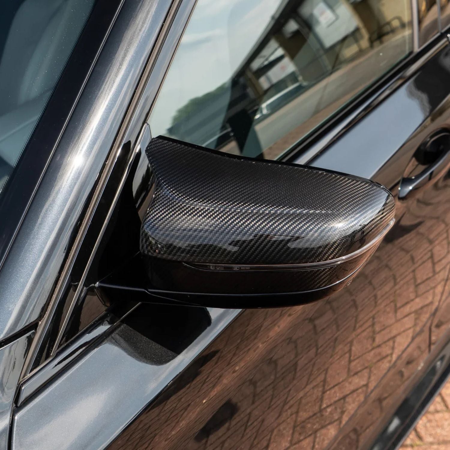 BMW M5 F90 M-Style Carbone Coques de rétroviseur (2017-2023)