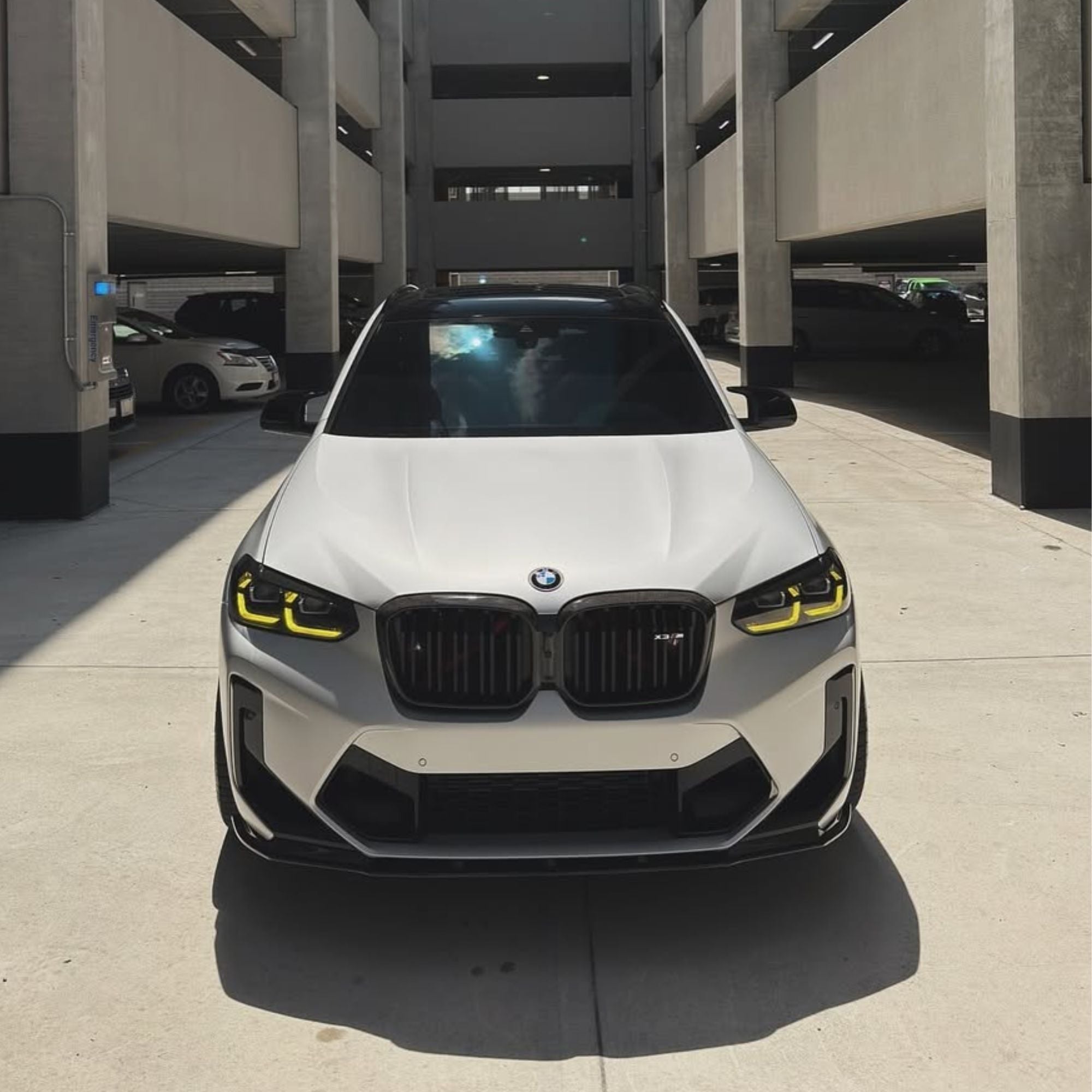 CSL-stijl gele DRL LED-lichtmodule set voor BMW X3M/X4M (F97/F98) PRE-LCI (2017-2021)