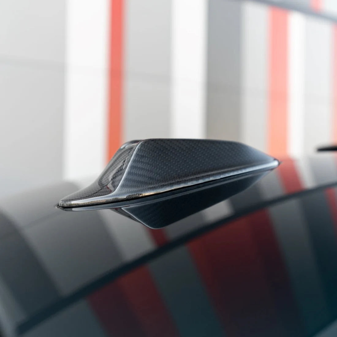 BMW Série 2/3 & M2/M3 LCI (G80/G81/G20/G21/G42/G87) Carbone Pré-imprégné Cache Antenne par OPTIC (2023+)