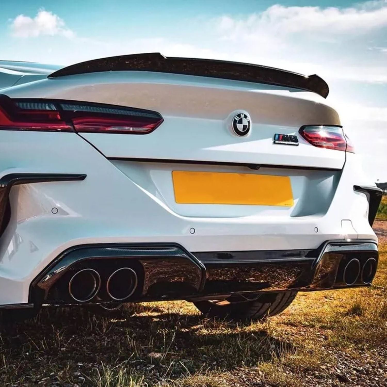 BMW Série 8 G15 / G16 / M8 F92 / F93  Carbone Pré-imprégné V Style Aileron Arrière Par OPTIC (2018+)