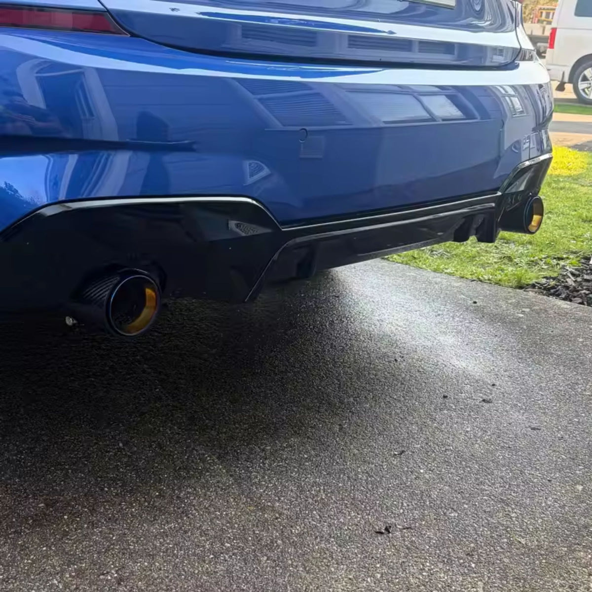BMW 4 Serie G22/G23/G26 | 420D/430i/420i Rechte Carbon Uitlaat Sierstukken