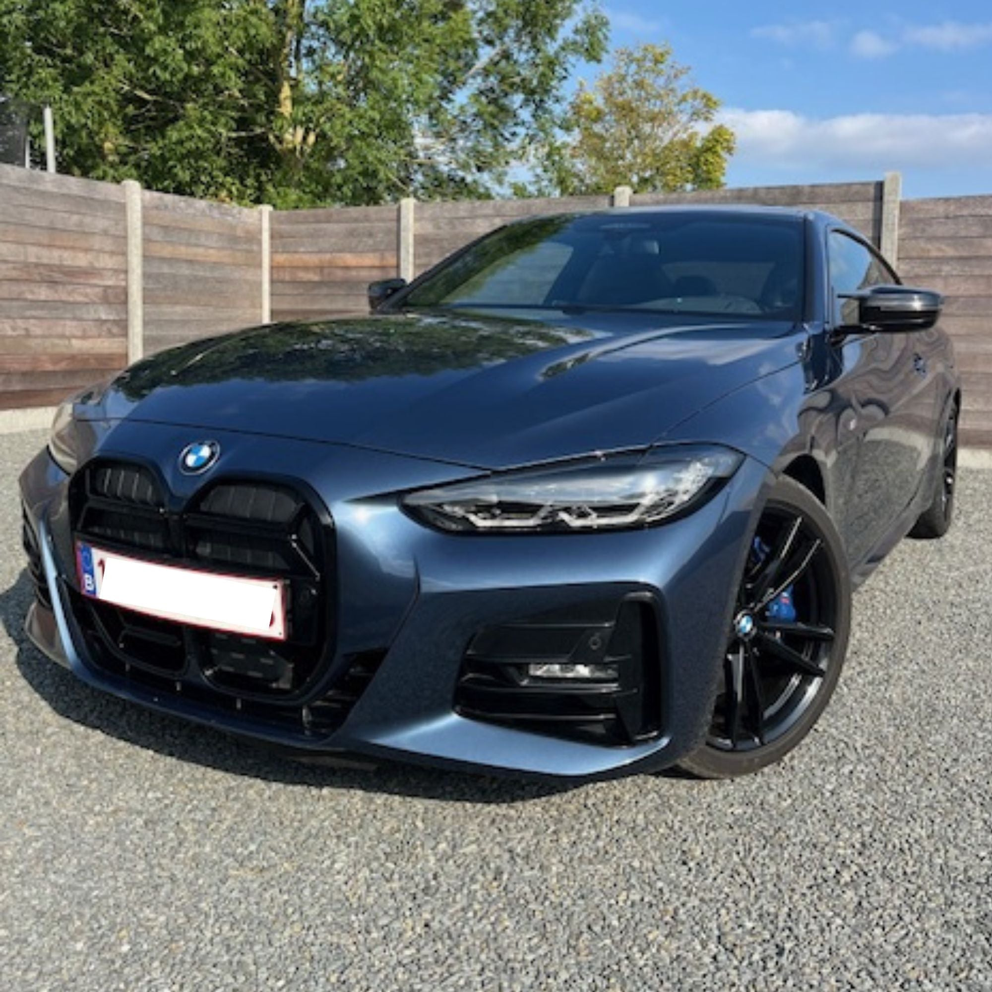 BMW 4 Serie G22 G23 Hoogglans zwart Csl-stijl Nieren Grill (2020+)