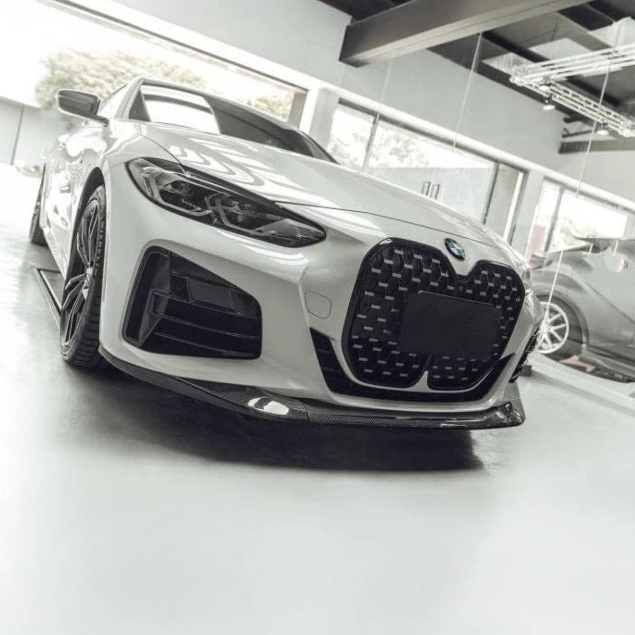 BMW Série 4 G22 G23 M Sport Carbone Mp Style Lame avant (2020+)