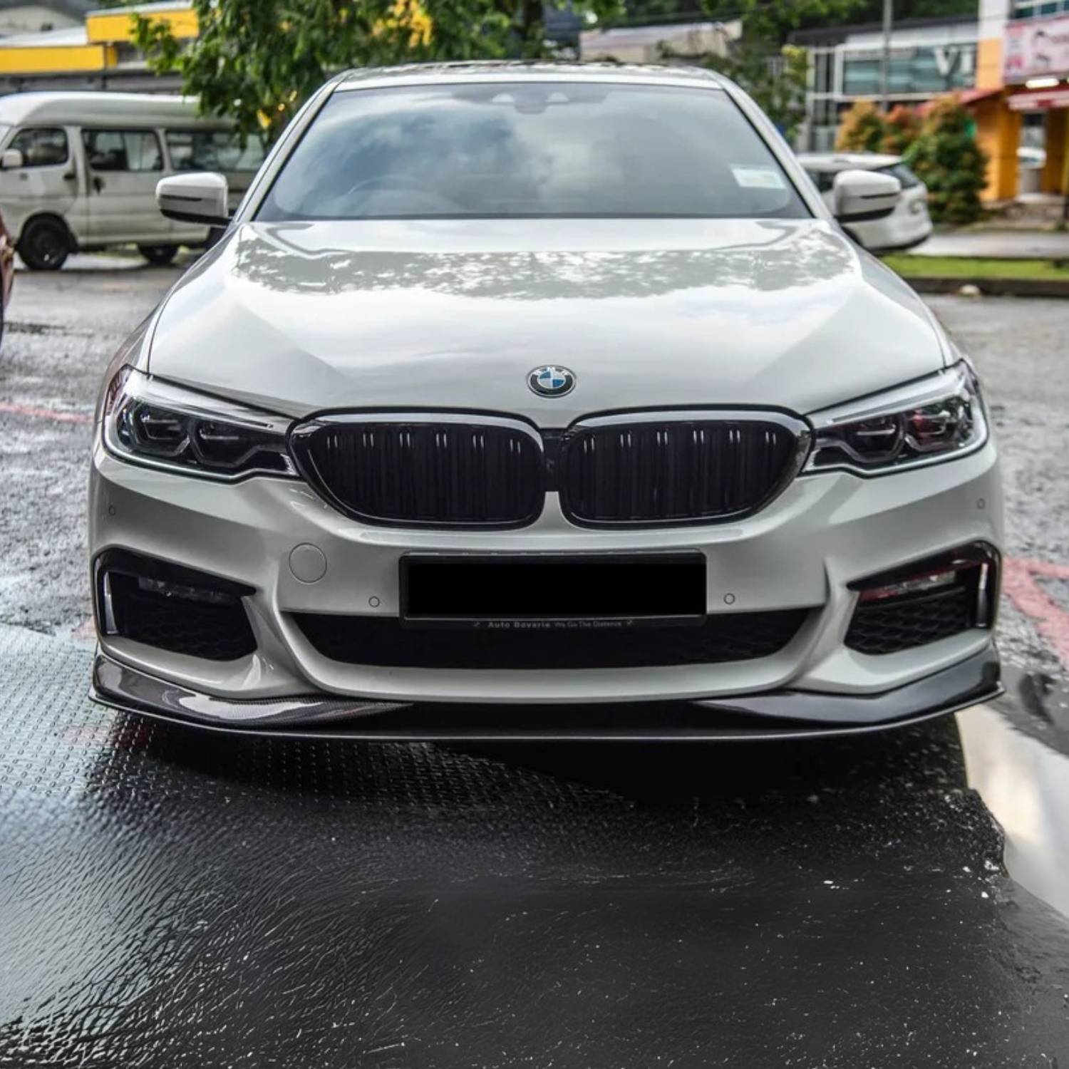 BMW Série 5 G30 M-Sport Carbone Ac Style Lame avant (2017-2020)