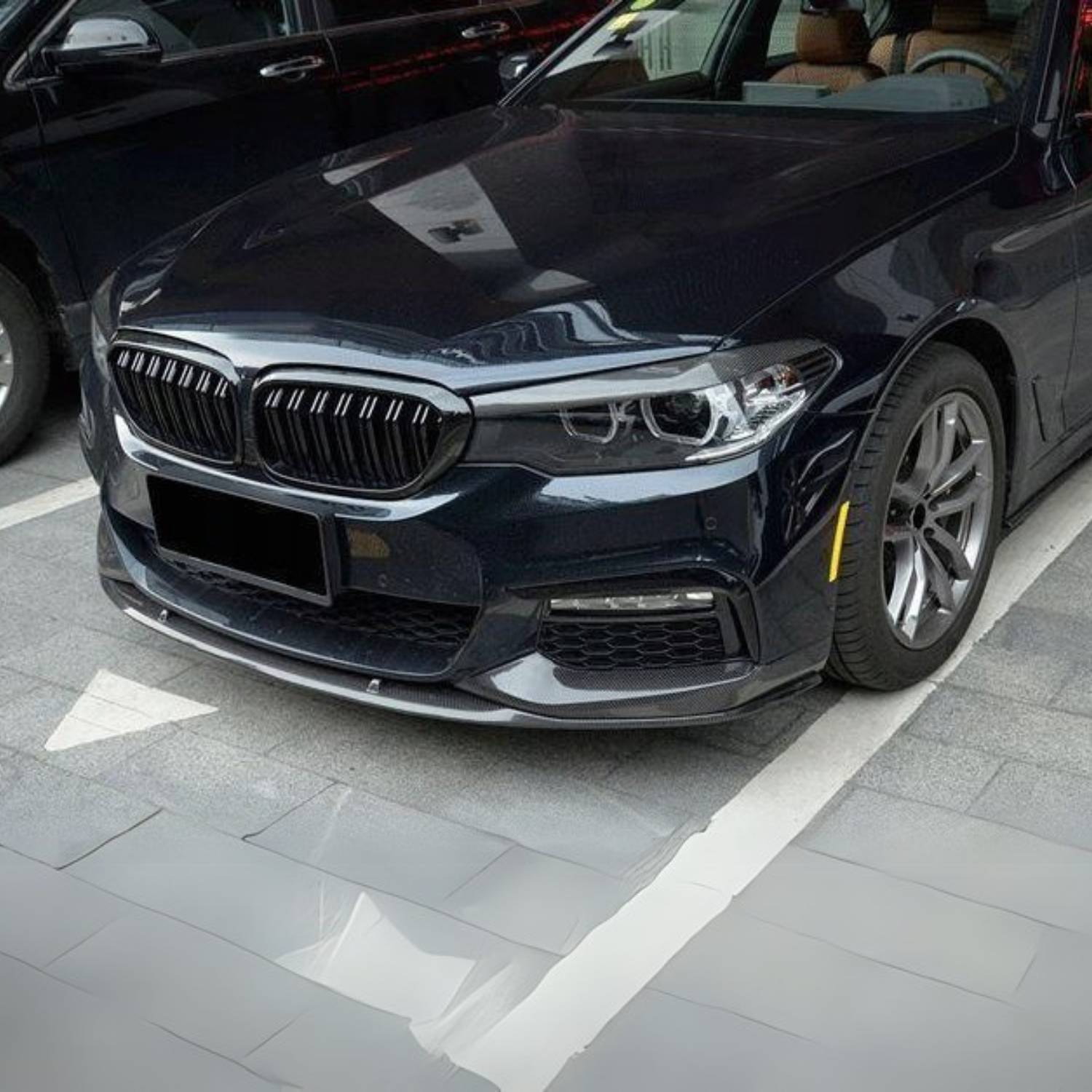 BMW Série 5 G30 M-Sport Carbone Mp Style Lame avant (2017-2020)